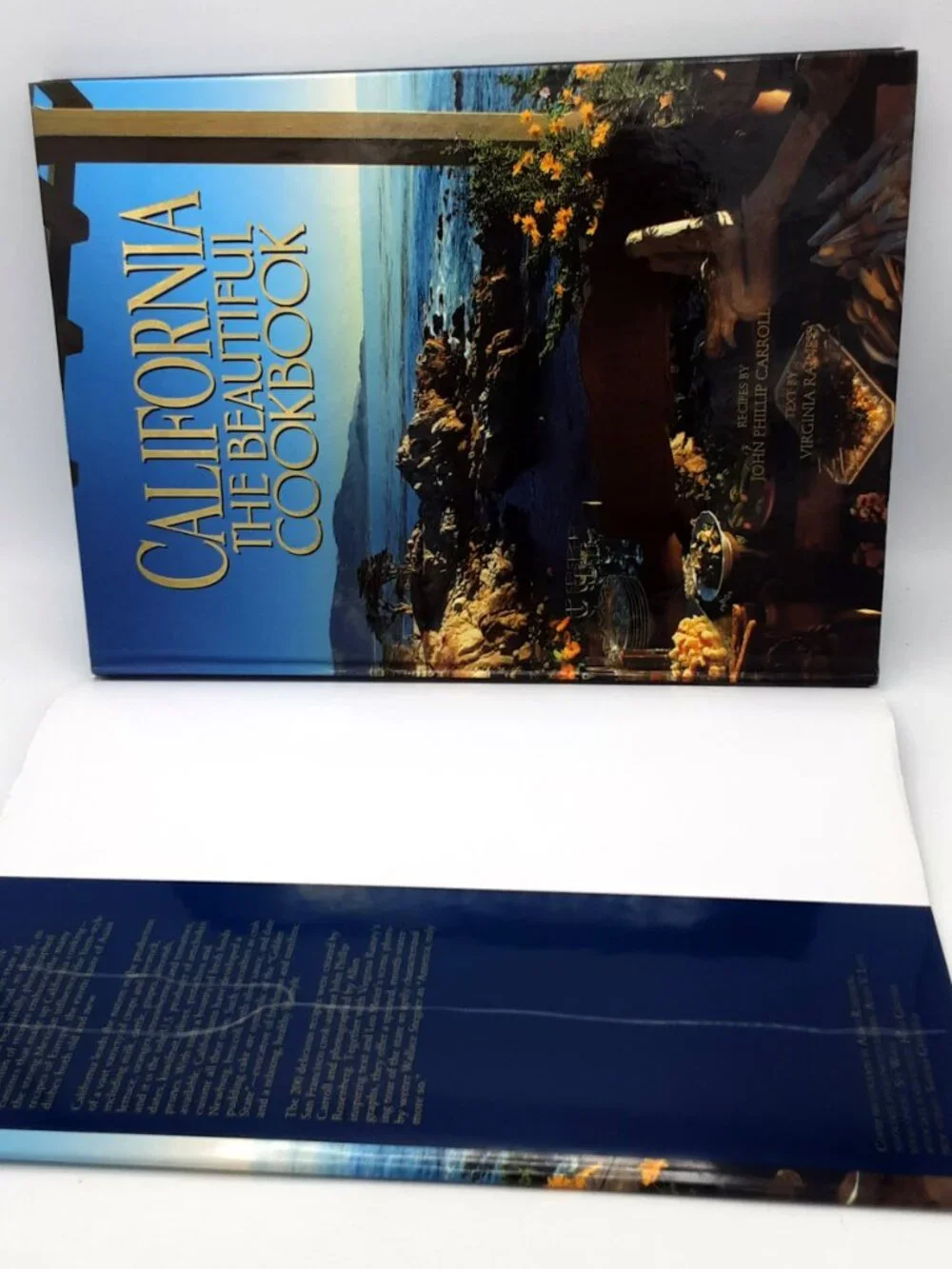 California the Beautiful Cookbook JOHN PHILLIP CARROLL, RAINEY 1998 HBDJ